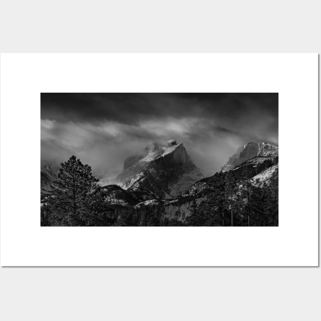 Shrouded Rocky Mountains Wall Art by ElevatedCT